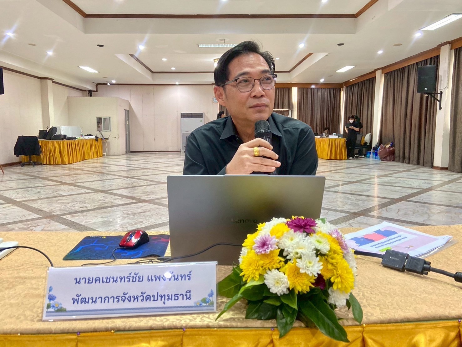 จังหวัดปทุมธานี ดำเนินโครงการพัฒนาศักยภาพเครือข่ายกลุ่มอาชีพ และผู้ผลิต ผู้ประกอบการ หนึ่งตำบล ระดับจังหวัด