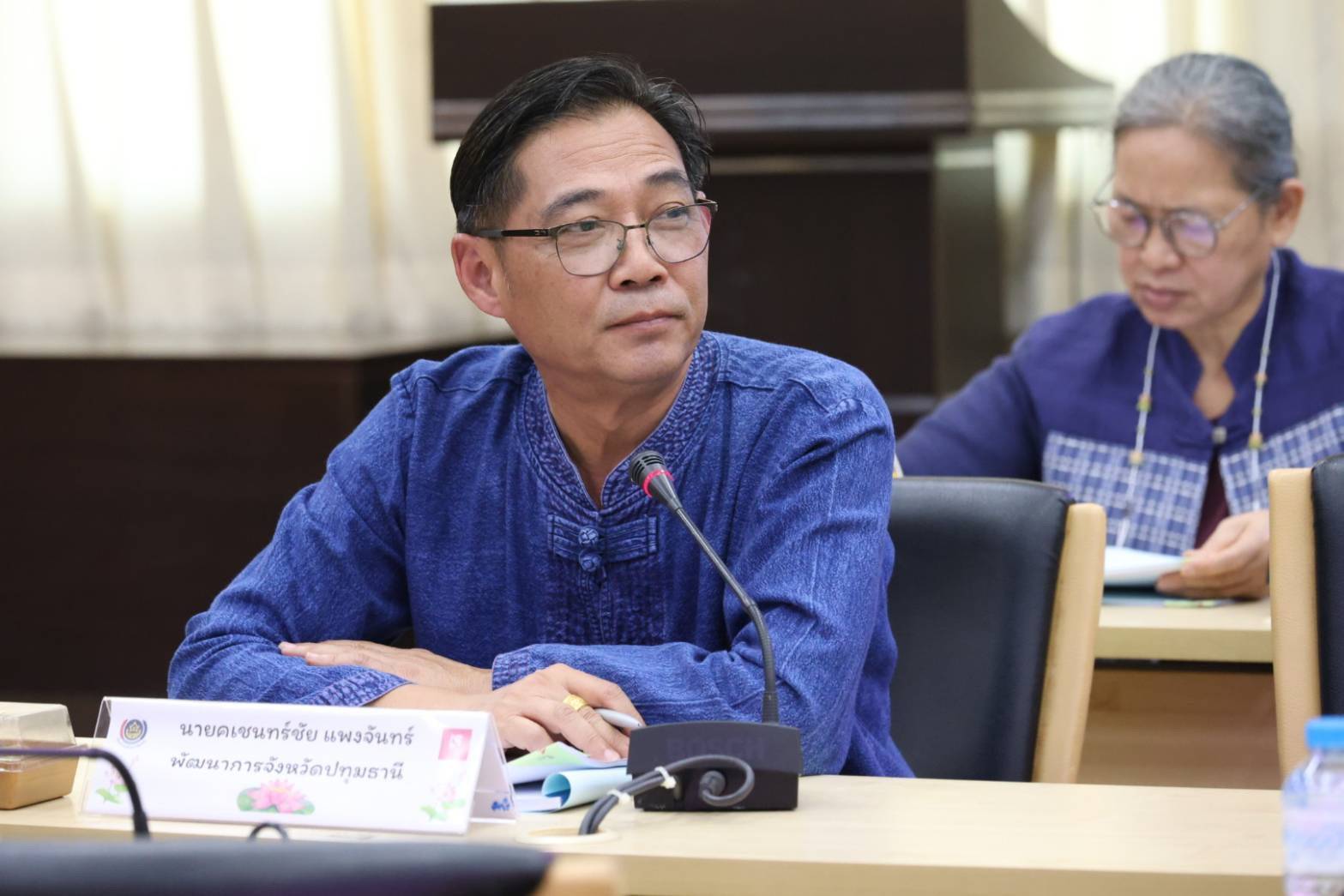 พัฒนาชุมชนปทุมธานี “จัดประชุมคณะอนุกรรมการบริหารกองทุนพัฒนาบทบาทสตรีระดับจังหวัด ครั้งที่ ๓/๒๕๖๙