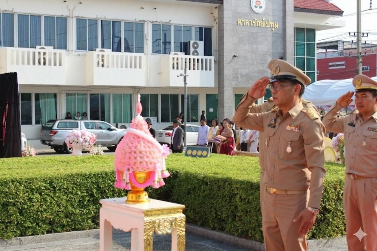 พช.ปทุมธานีร่วมพิธี “วันท้องถิ่นไทย” สุดยิ่งใหญ่  รำลึกพระมหากรุณาธิคุณ ร.5