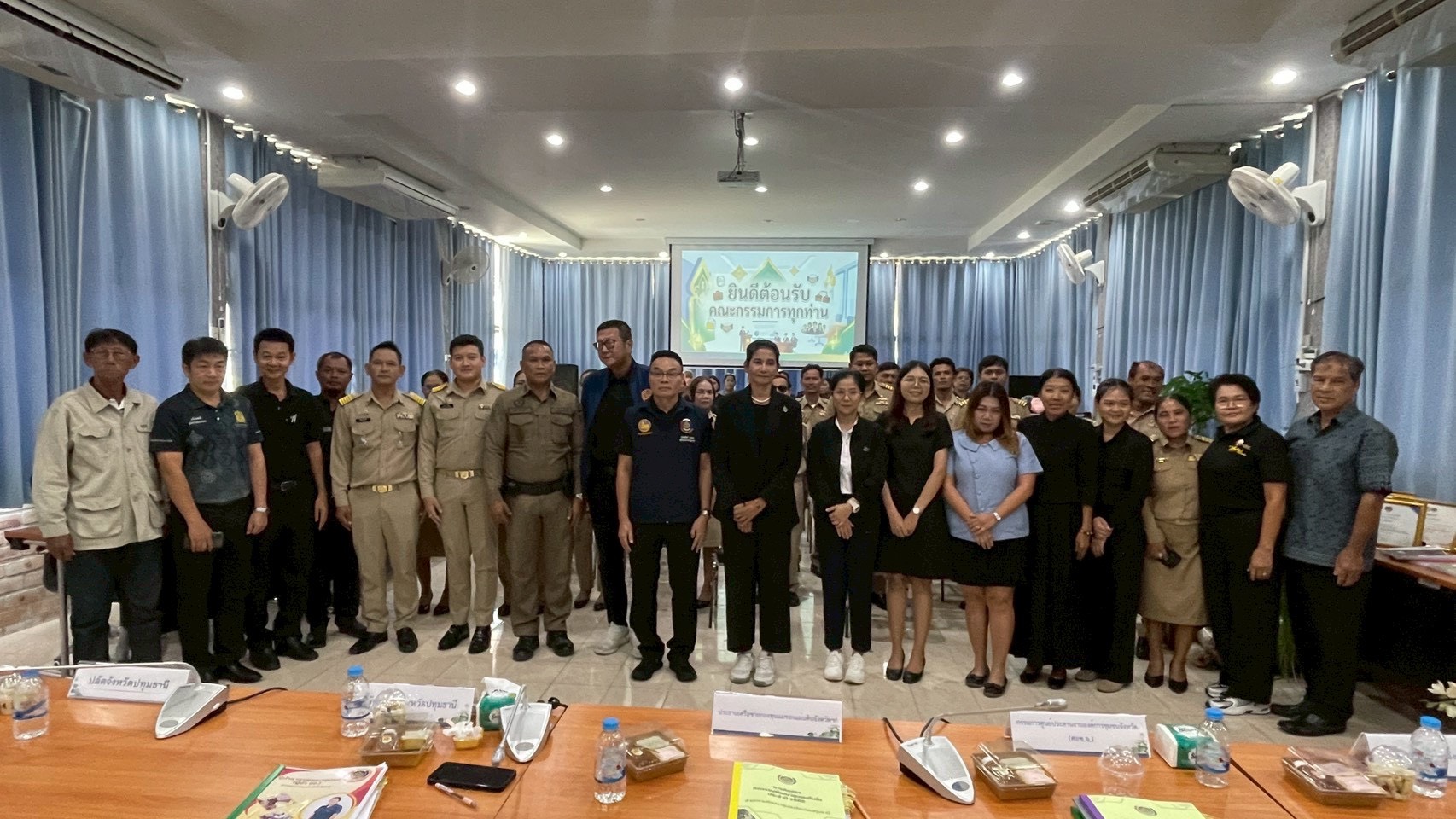 จังหวัดปทุมธานี “ลงพื้นที่หนองเสือคัดสรรกิจกรรมพัฒนาชุมชนดีเด่นระดับจังหวัด ประจำปี ๒๕๖๙ 