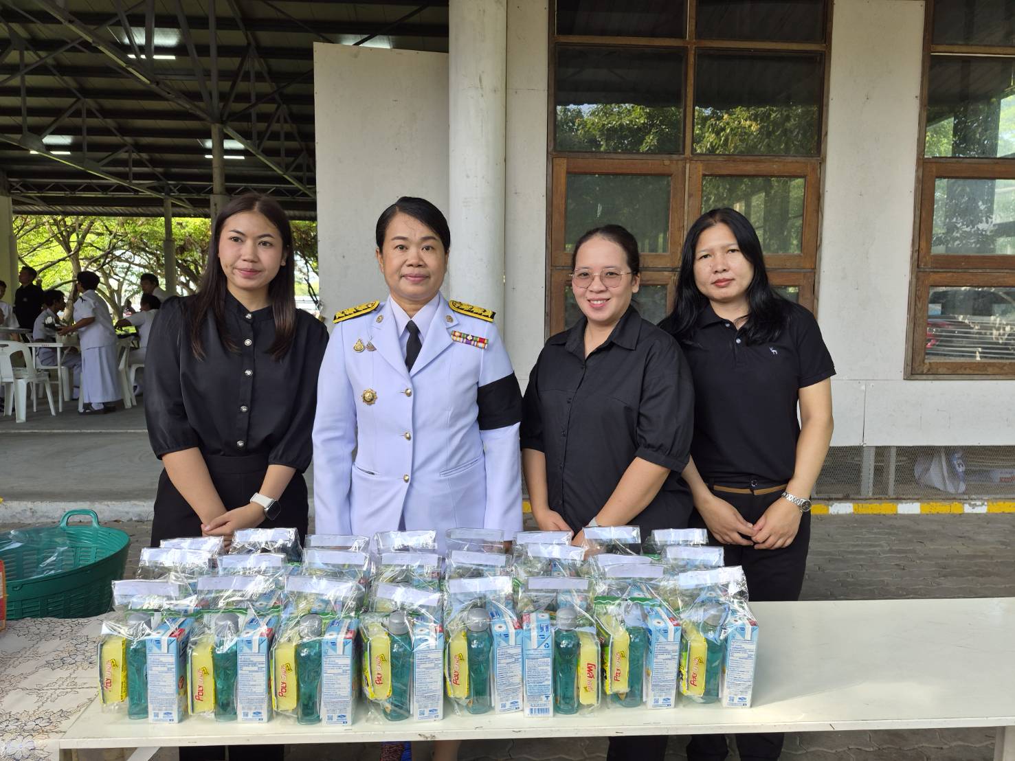 พช.ปทุมธานี ร่วมพิธีบำเพ็ญกุศลถวายเป็นพระกุศล ครบ 7 วัน แห่งการสิ้นพระชนม์ “พระองค์ภา”